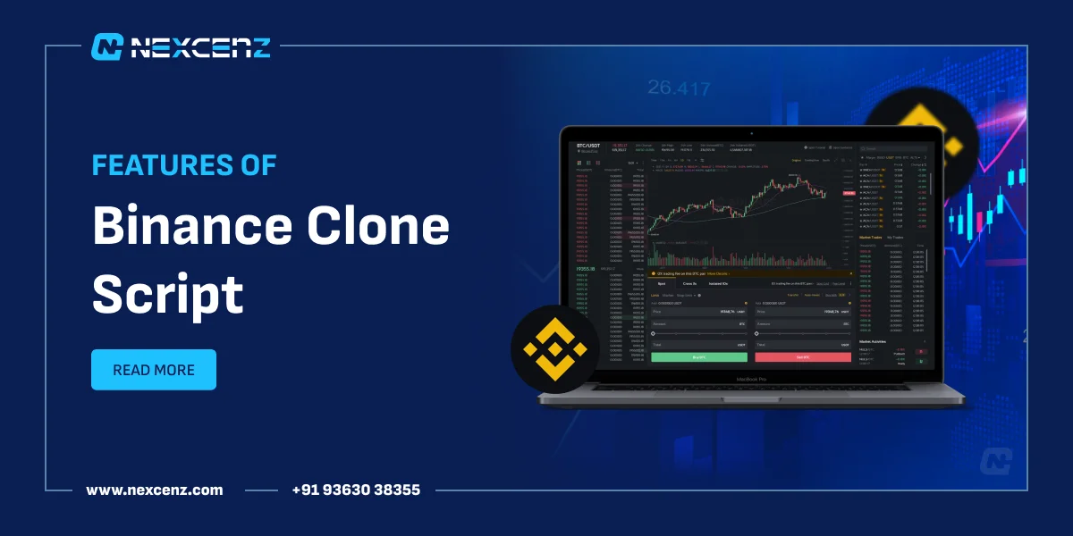 Features Of Binance Clone Script